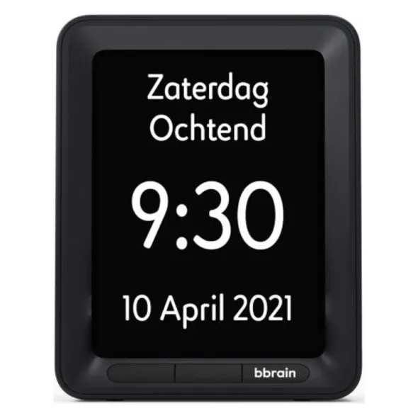 BBrain sprekende kalenderklok