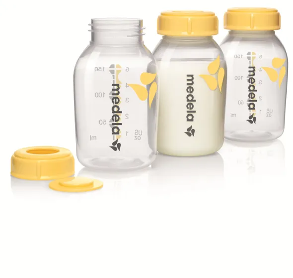 Medela melkfles met schroefdop 150 ml. (3 stuks)
