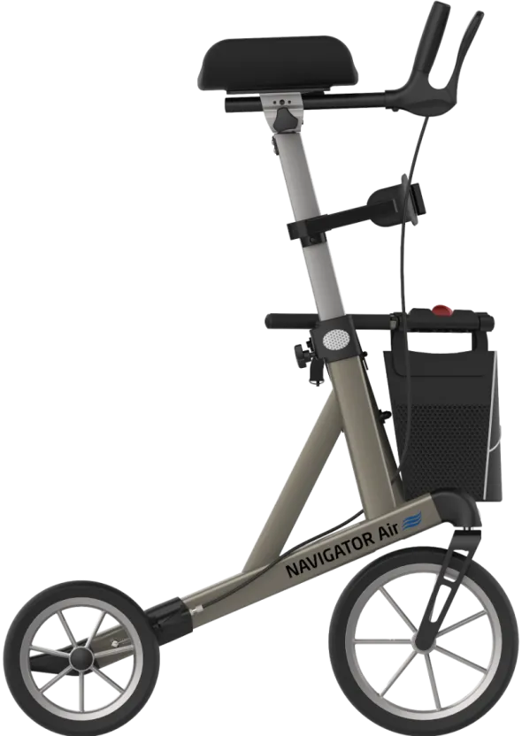 Navigator Air rollator met draaibare armschalen