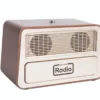 Retro radio met één bedieningsknop
