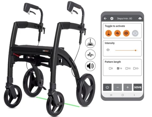 Rollz Motion Rhythm Parkinson rollator