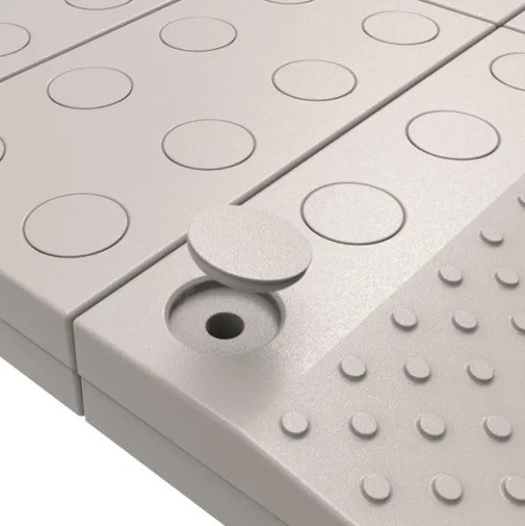 SecuCare Drempelhulp vul doppen set Grijs (14st)